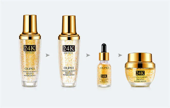 الذهب العناية بالبشرة مجموعات ترطيب - Gold Skin Care Sets Moisturizing