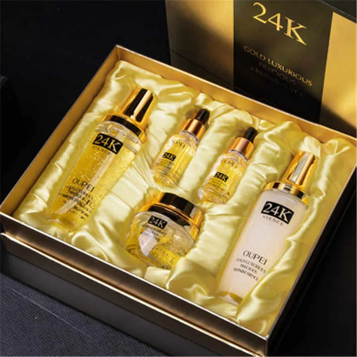 الذهب العناية بالبشرة مجموعات ترطيب - Gold Skin Care Sets Moisturizing
