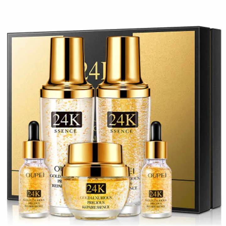 الذهب العناية بالبشرة مجموعات ترطيب - Gold Skin Care Sets Moisturizing