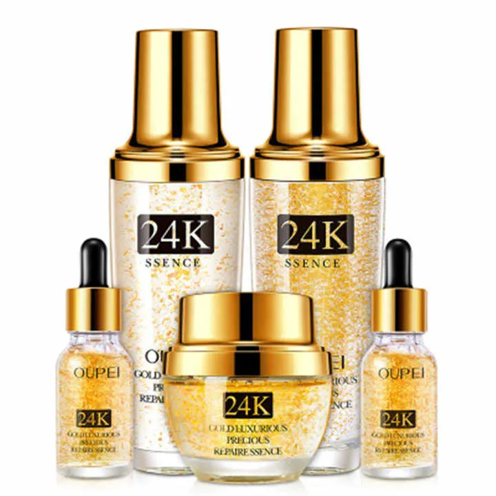 الذهب العناية بالبشرة مجموعات ترطيب - Gold Skin Care Sets Moisturizing
