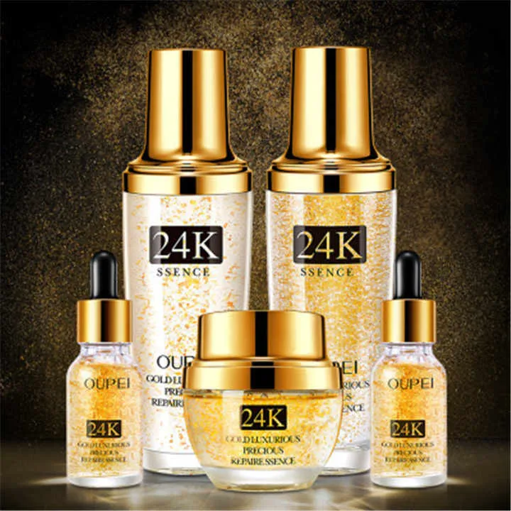 الذهب العناية بالبشرة مجموعات ترطيب - Gold Skin Care Sets Moisturizing
