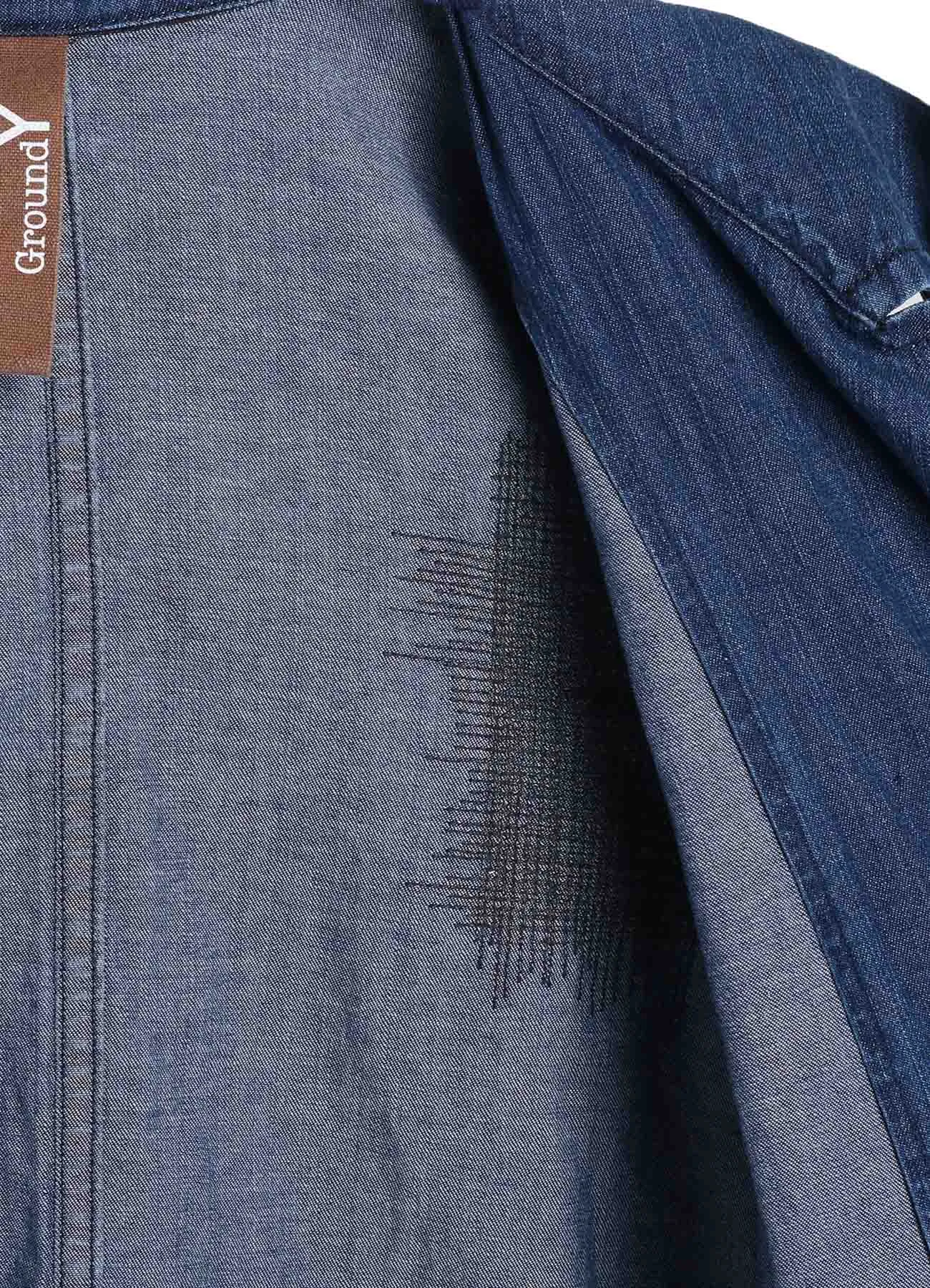 8OZ DENIM   DUNGAREE SHORT LENGTH BIG SLEEVE DOUBLE COAT