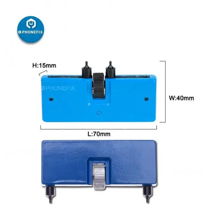 Adjustable Watch Back Case Opener Watchmaker Screw Wrench Tool