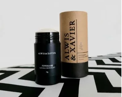 ALWIS & XAVIER Natural Deodorant: Peppermint