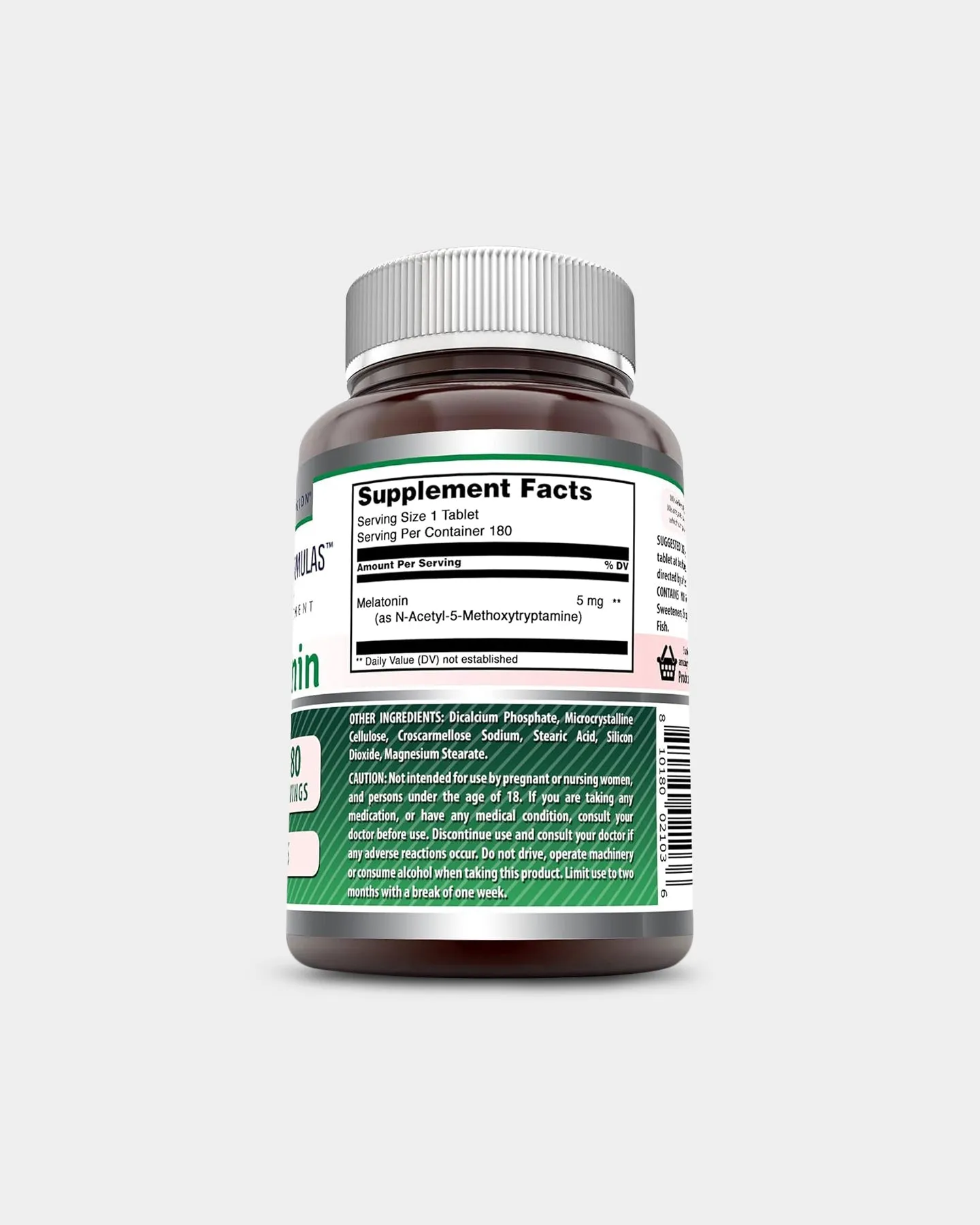 Amazing Nutrition Amazing Formulas Melatonin 5 MG