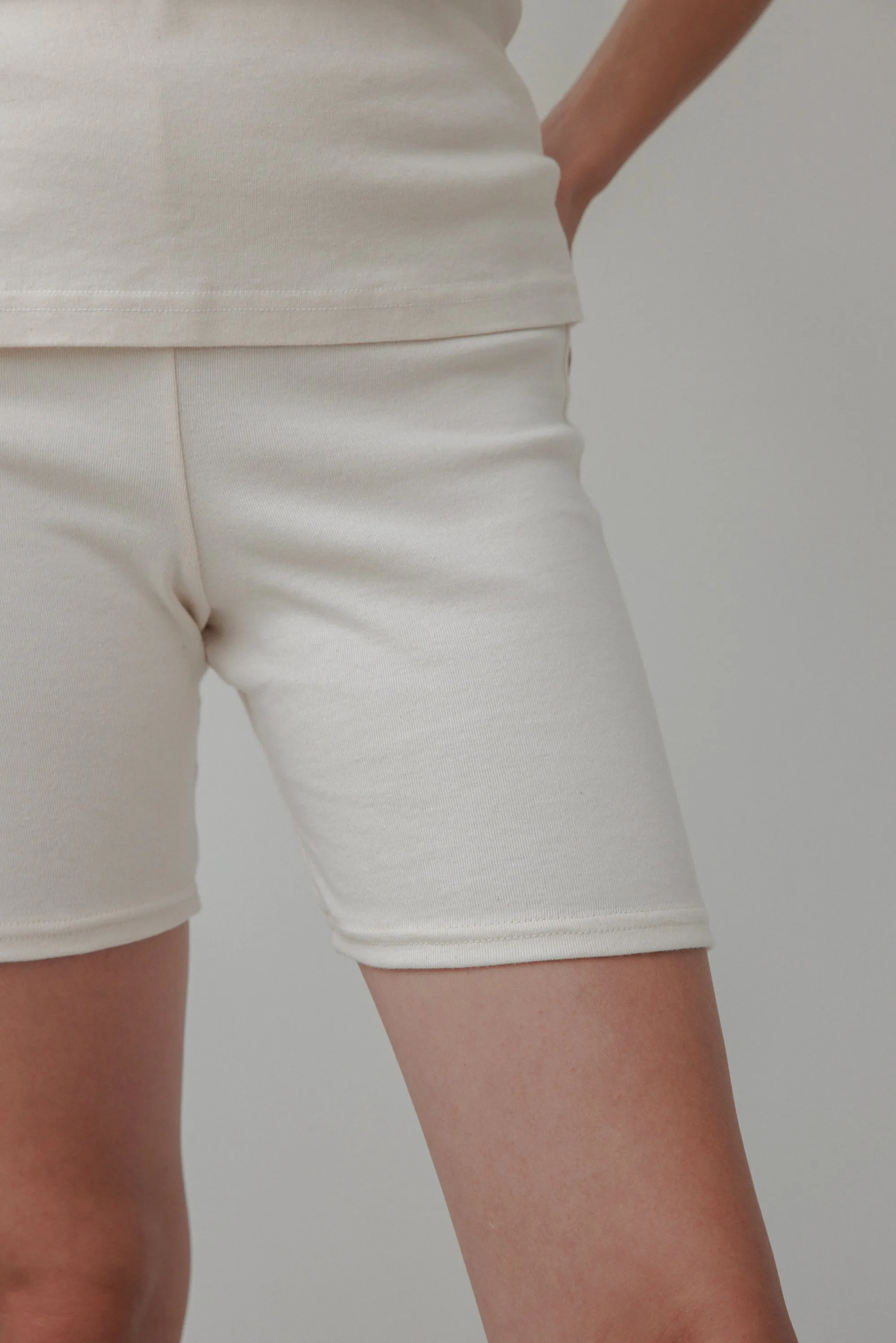 BIKE SHORT - NATURAL