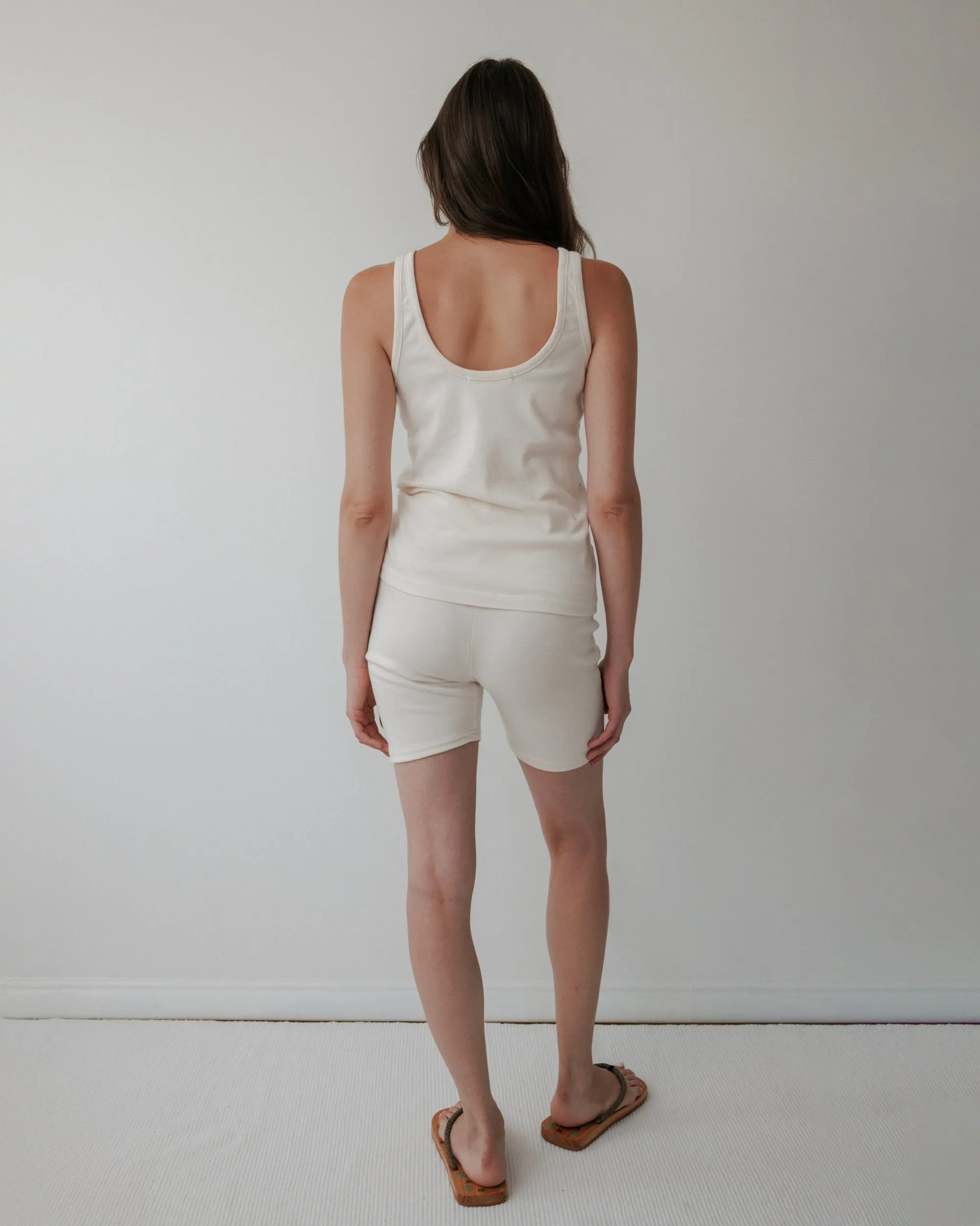 BIKE SHORT - NATURAL