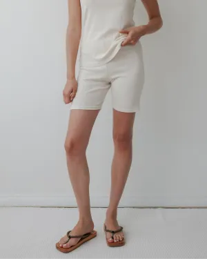 BIKE SHORT - NATURAL