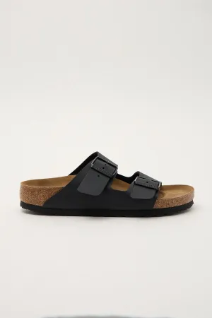Birkenstock Arizona Birko Flor Narrow Black
