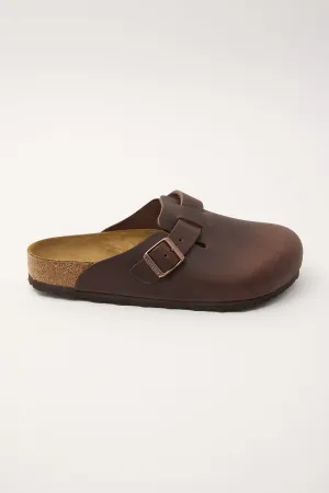 Birkenstock Boston Oiled Leather Regular Oiled Habana