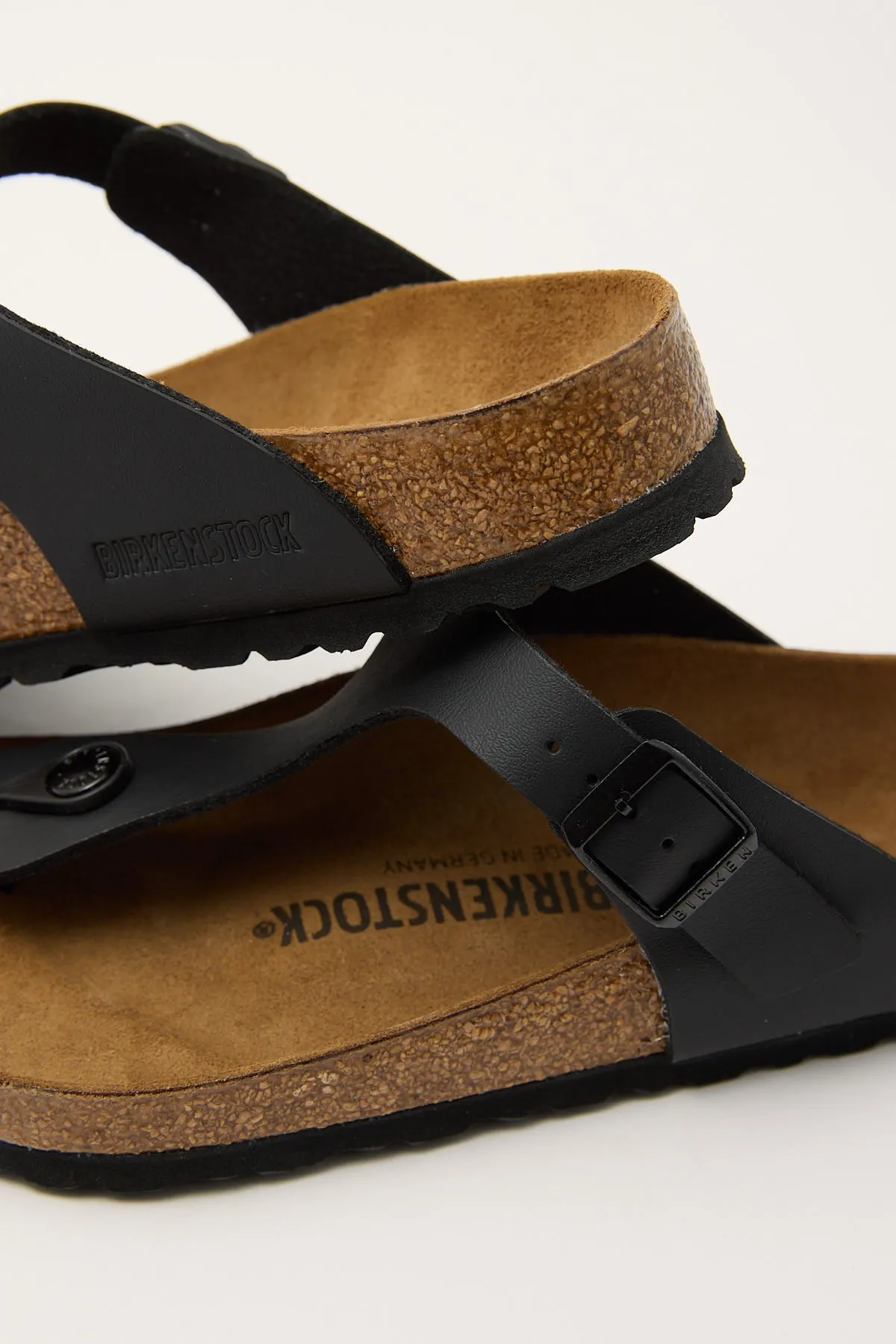 Birkenstock Gizeh Birko-Flor Regular Sandal Black
