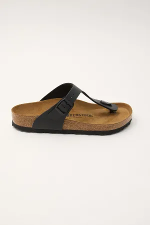 Birkenstock Gizeh Birko-Flor Regular Sandal Black