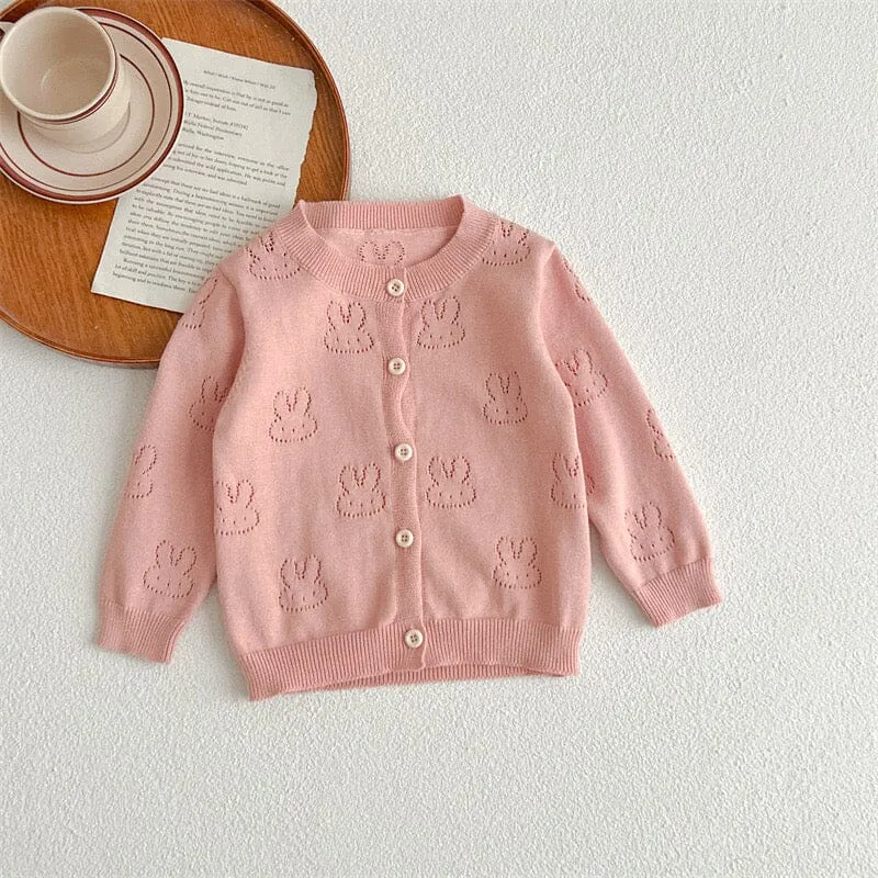 Bunny & Bear Summer Knitted Sun Protection Cardigan