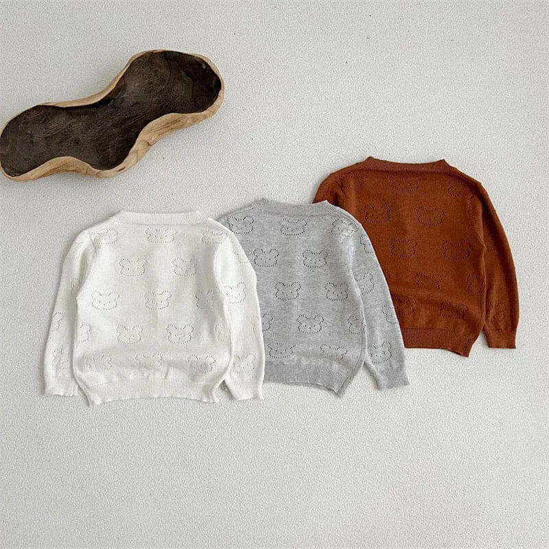 Bunny & Bear Summer Knitted Sun Protection Cardigan
