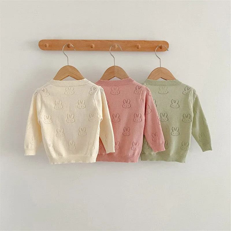 Bunny & Bear Summer Knitted Sun Protection Cardigan
