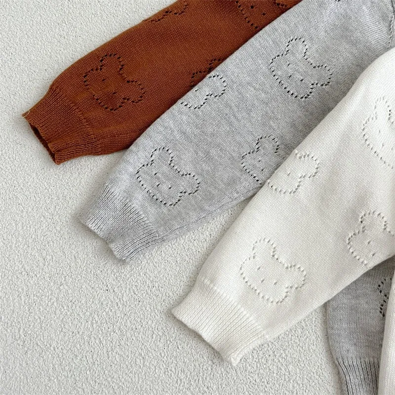 Bunny & Bear Summer Knitted Sun Protection Cardigan