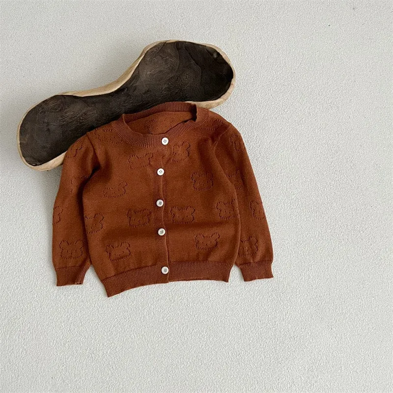 Bunny & Bear Summer Knitted Sun Protection Cardigan