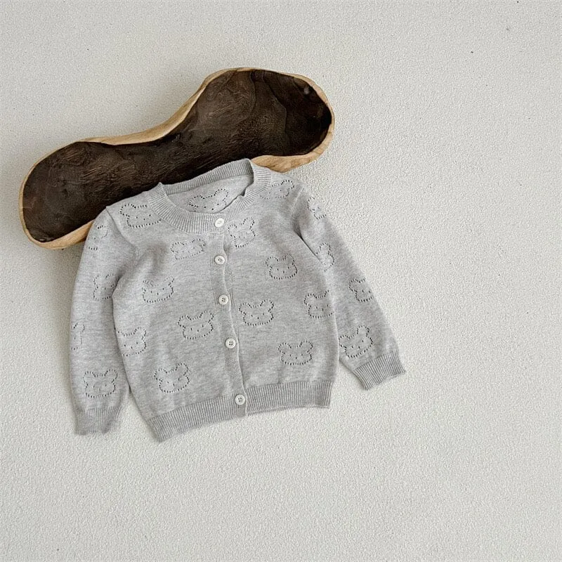 Bunny & Bear Summer Knitted Sun Protection Cardigan