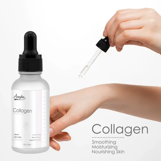 Collagen Serum with Vitamin C & Niacinamide – Acne Treatment, Whitening & Anti-Aging | Private Label Skincare