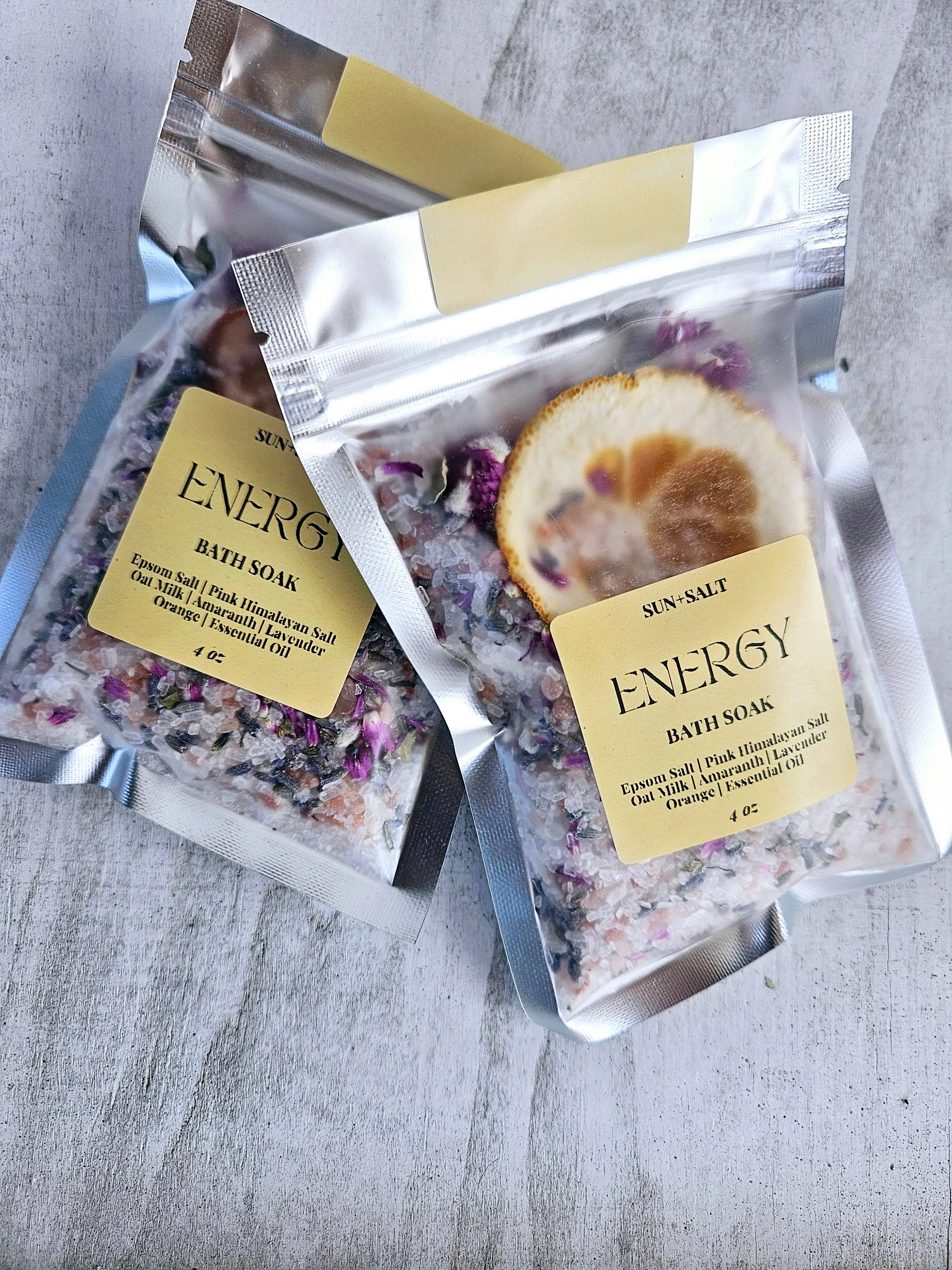Energy Bath Soak -Single Use