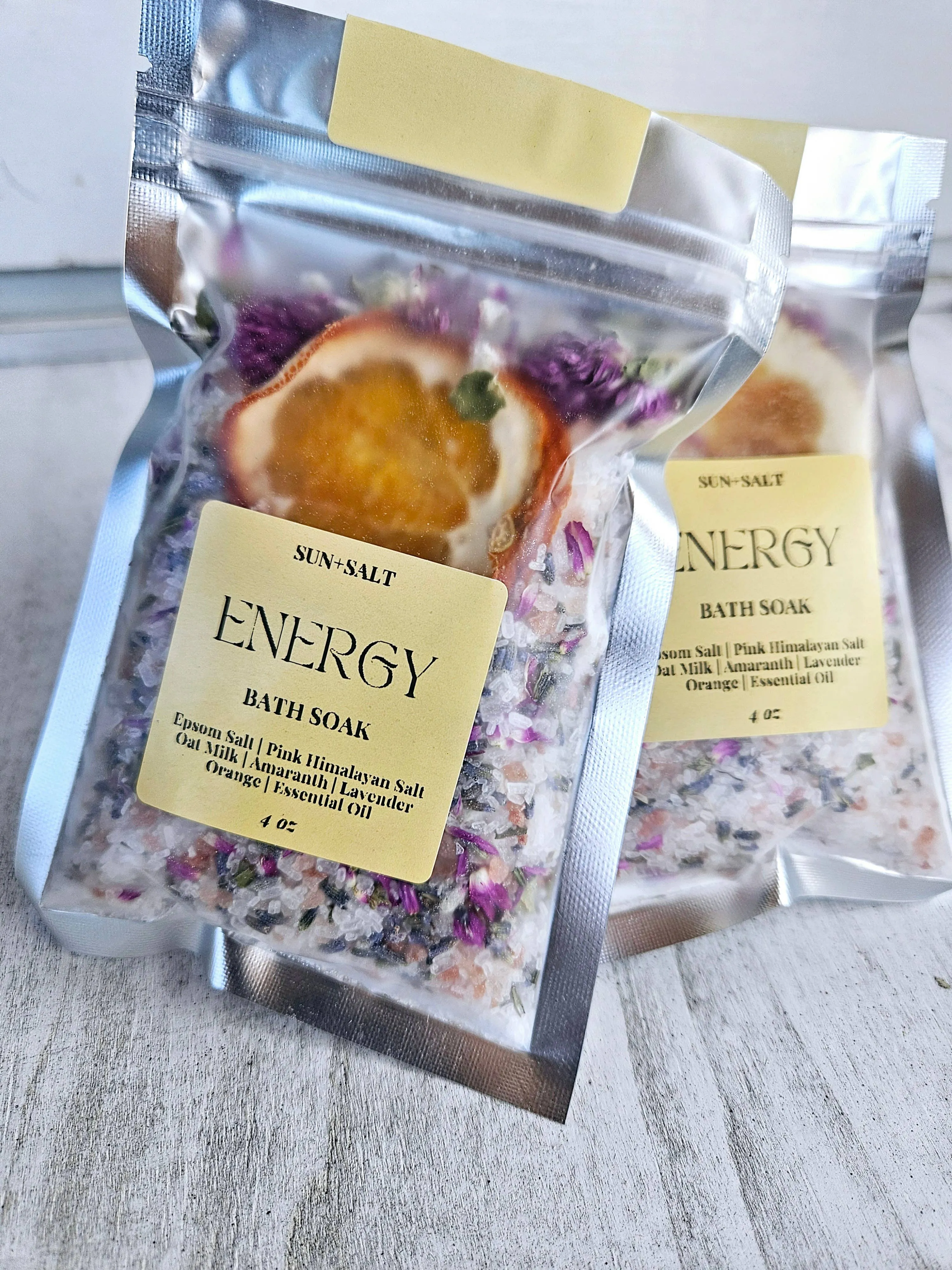 Energy Bath Soak -Single Use