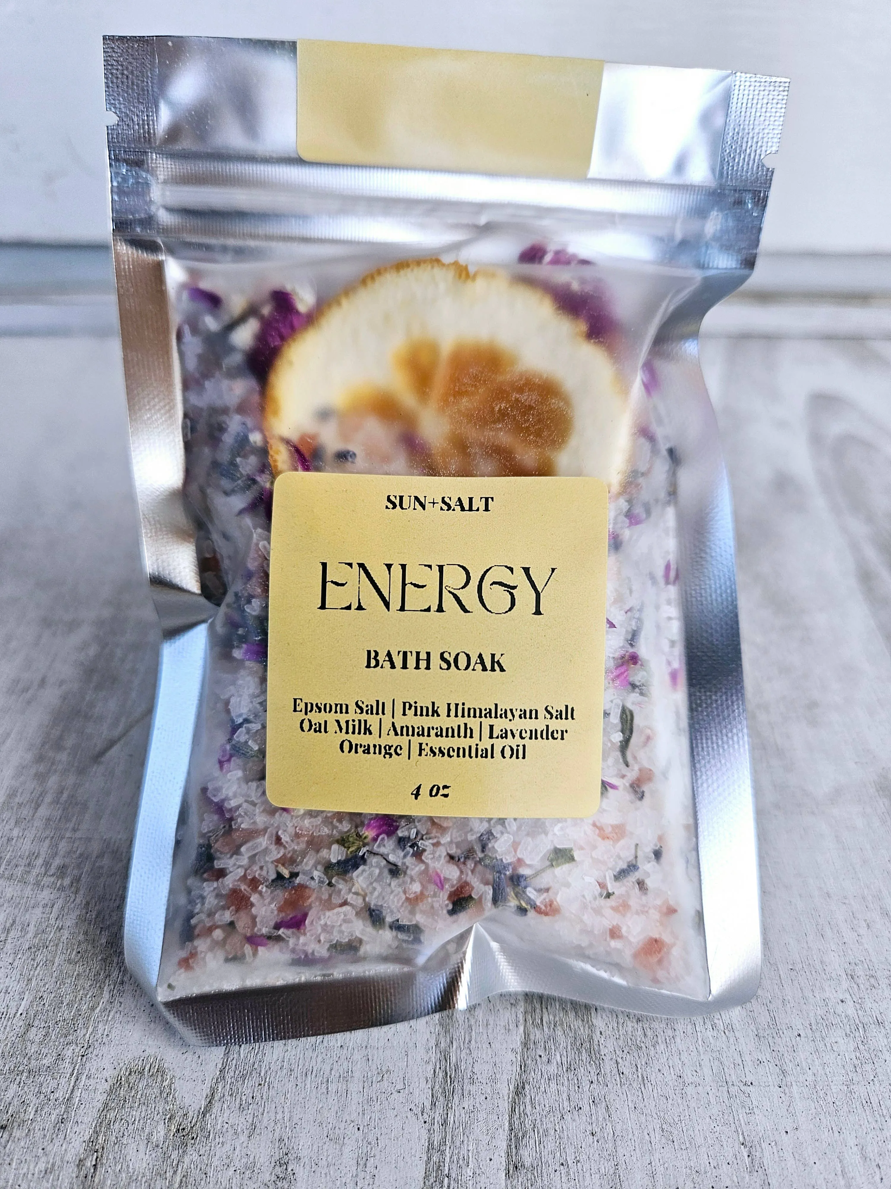 Energy Bath Soak -Single Use