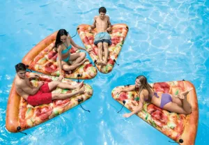 Intex Pizza Slice Mat Pool Floater 69 x 57 inches Intex Pizza Slice Mat Pool Floater 69 x 57 inches