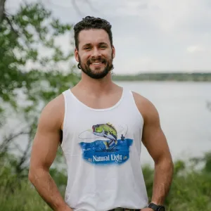 Natural Light Bass Fishing Tank Top