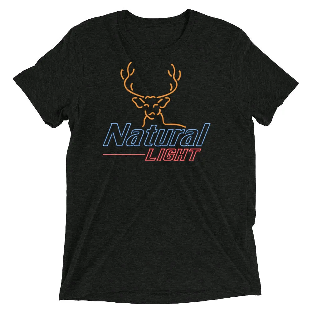 Natural Light Neon Deer T-Shirt