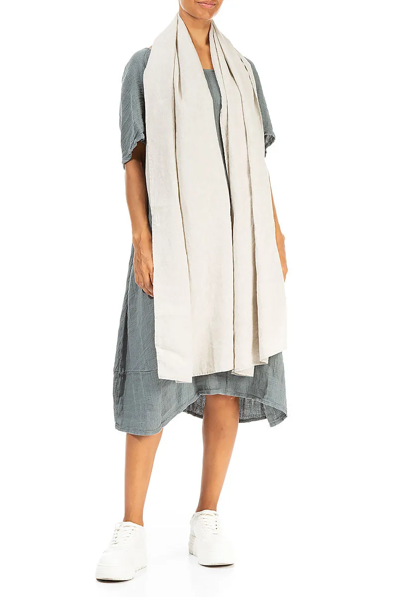 Natural Linen Scarf