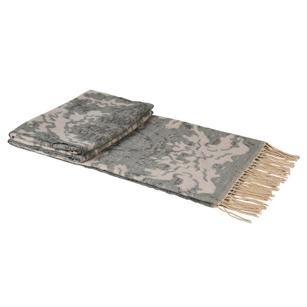 Natural Tassel Throw