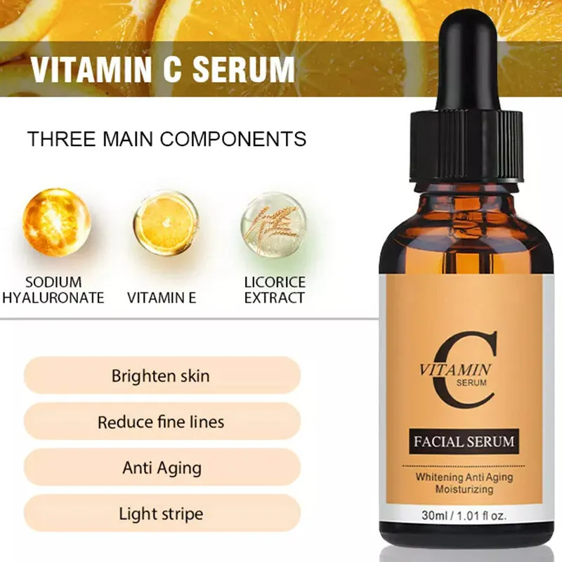 Ordinary Retinol Tea Tree Niacinamide 24K Gold Hyaluronic Acid Vitamin C Serum