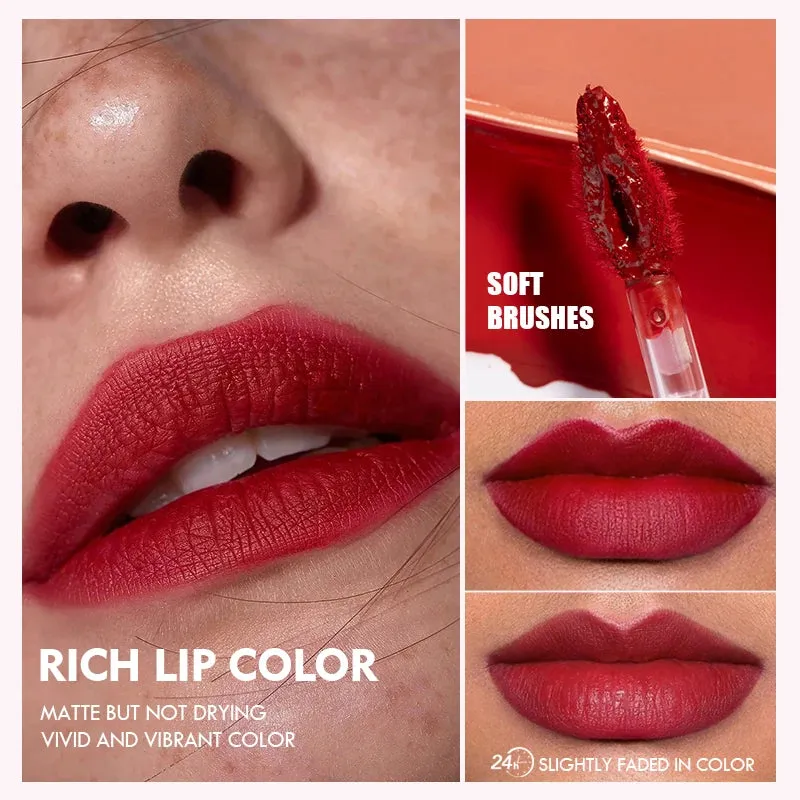 Pudaier Waterproof Matte And Moisturizing Liquid Lipstick