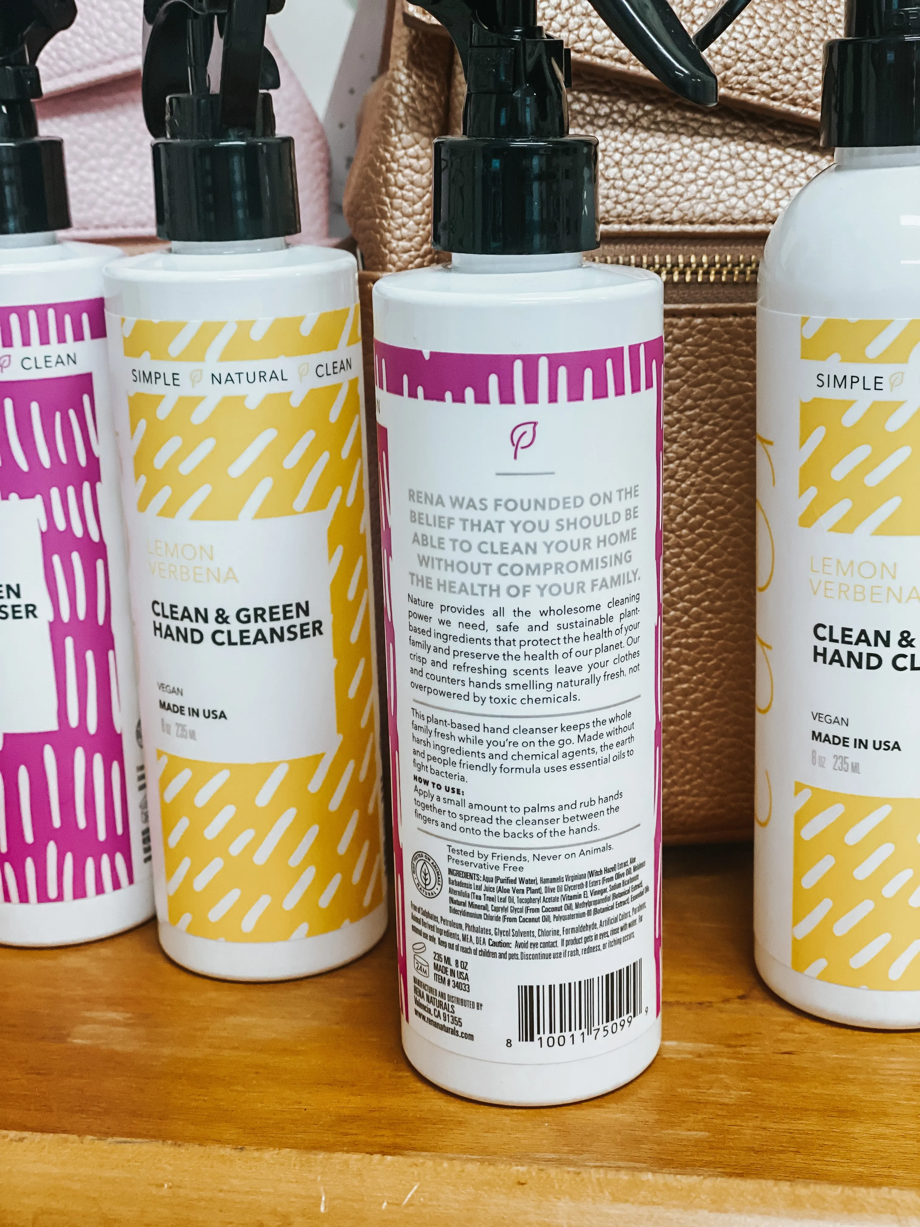 RENA CLEAN & GREEN HAND CLEANSER