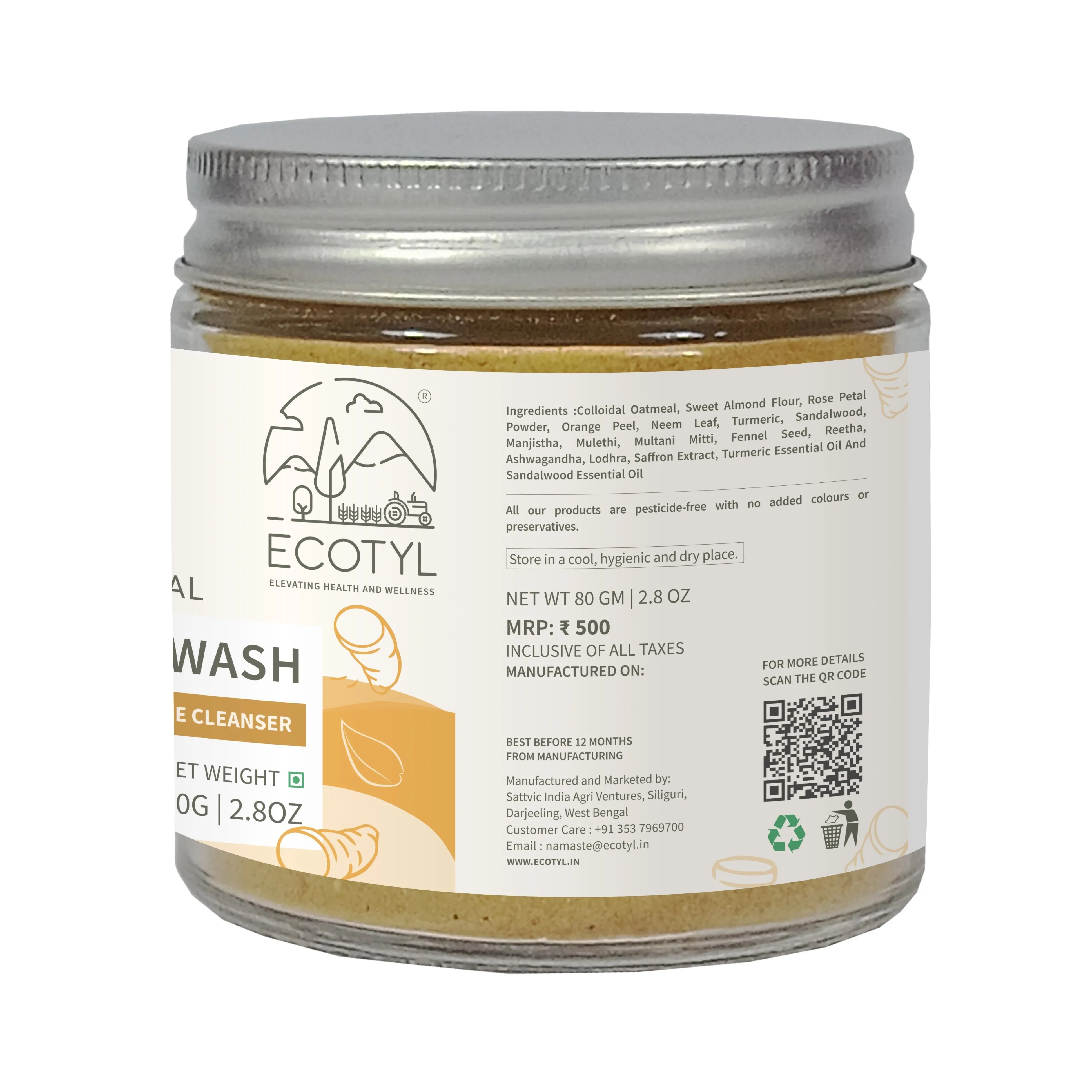 Ubtan Face Wash Powder