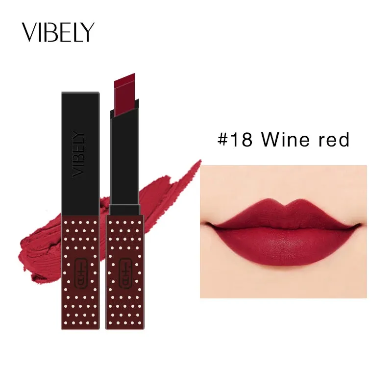waterproof pure colorMoisture Durable Lipstick