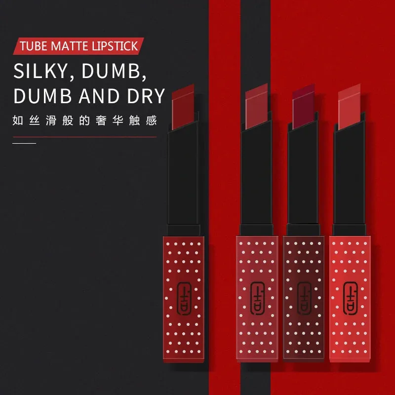 waterproof pure colorMoisture Durable Lipstick