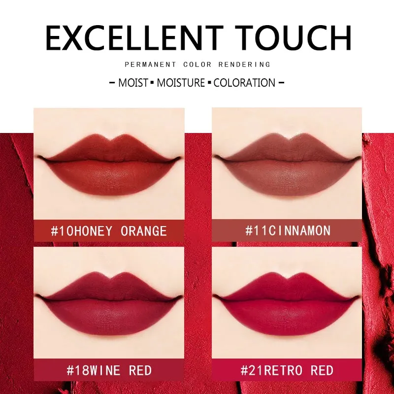 waterproof pure colorMoisture Durable Lipstick
