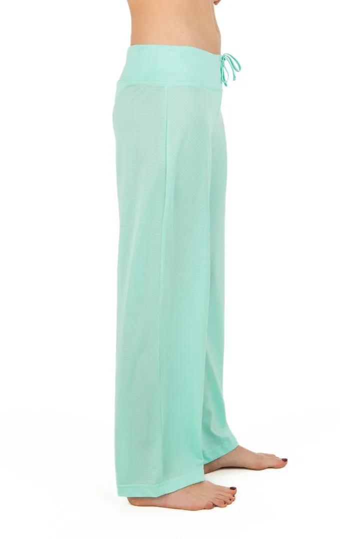 Wide Leg UPF50 Pant - Sea Foam