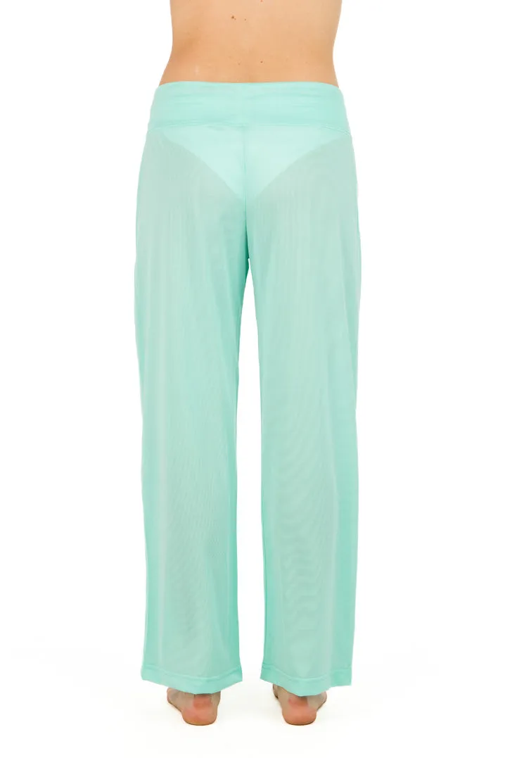 Wide Leg UPF50 Pant - Sea Foam