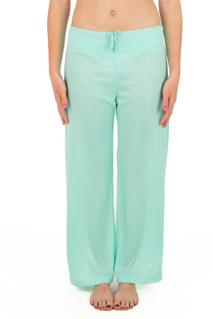 Wide Leg UPF50 Pant - Sea Foam