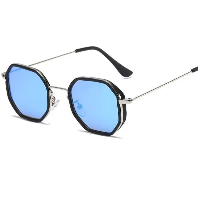 Windproof Sunglasses Metal Sun Protection UV Protection Sun Glasses